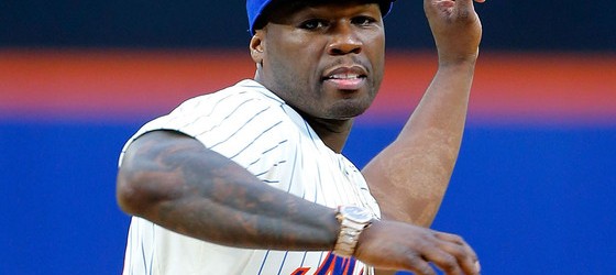EPIC FAIL: 50 Cents Throws Out 1st Pitch During NY Mets Game