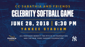 EVENTS: CC Sabathia Hosts Celebrity Charity Softball Game At Yankee Stadium On June 28th, Get Your Tickets Now